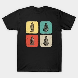 Arrowhead Shapes Collecting Vintage Look Gifts T-Shirt